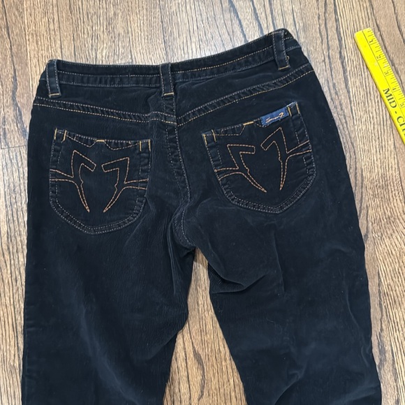 Seven7 Vintage corduroy pants, boot cut, low rise - Picture 6 of 8